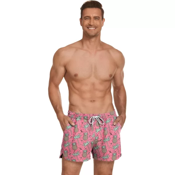 COOFANDY Men's Swim Trunks Quick Dry Summer Beach Shorts Swimwear Bathing Suit