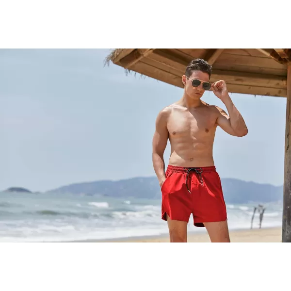 COOFANDY Men's Swim Trunks Quick Dry Summer Beach Shorts Swimwear Bathing Suit