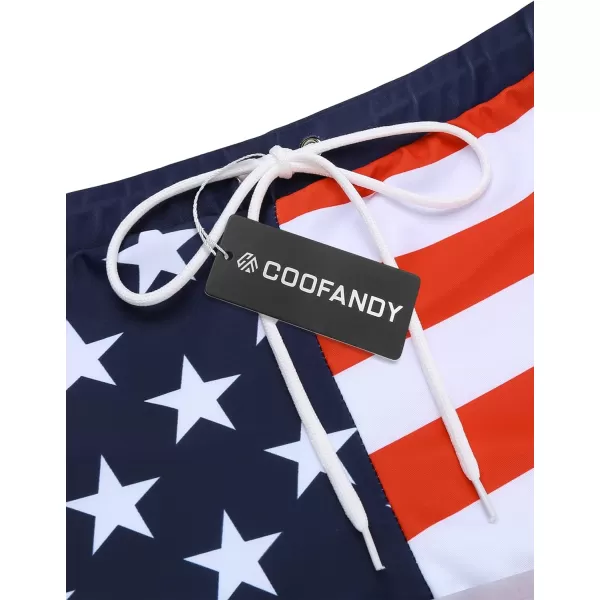 COOFANDY Men's Swimwear Swimsuits Solid Basic Swim Boxer Trunks Board Shorts with Zipper Pockets