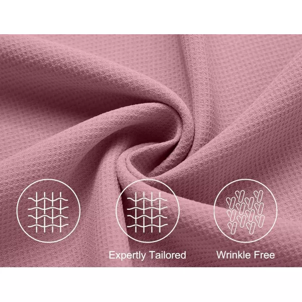 COOFANDY Mens Waffle Shirt Short Sleeve Button Down Shirts Casual Beach Vacation Shirts Textured Wrinkle Free Shirts