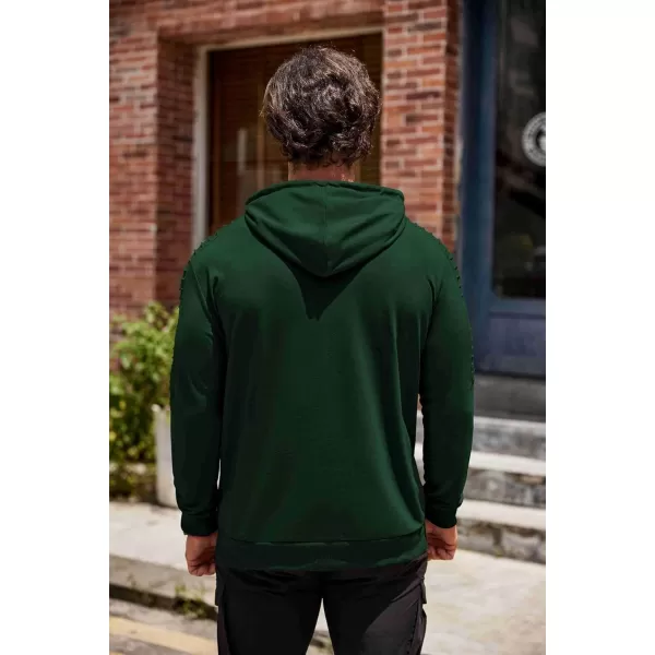 COOFANDY Men's Workout Hoodie Lightweight Gym Athletic Sweatshirt Fashion Pullover Hooded With Pocket