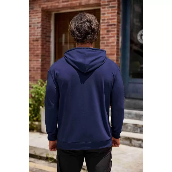COOFANDY Men's Workout Hoodie Lightweight Gym Athletic Sweatshirt Fashion Pullover Hooded With Pocket