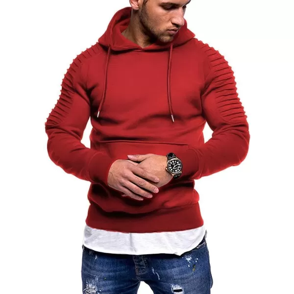 COOFANDY Men's Workout Hoodie Lightweight Gym Athletic Sweatshirt Fashion Pullover Hooded With Pocket
