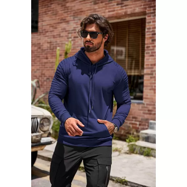 COOFANDY Men's Workout Hoodie Lightweight Gym Athletic Sweatshirt Fashion Pullover Hooded With Pocket