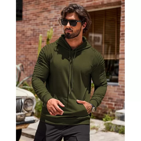 COOFANDY Men's Workout Hoodie Lightweight Gym Athletic Sweatshirt Fashion Pullover Hooded With Pocket