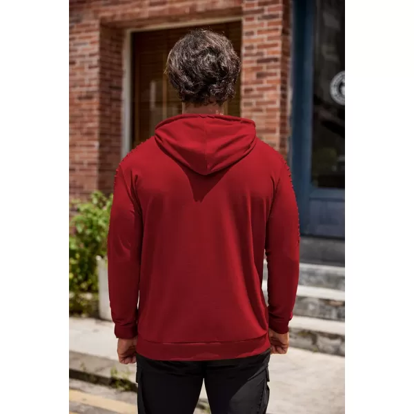 COOFANDY Men's Workout Hoodie Lightweight Gym Athletic Sweatshirt Fashion Pullover Hooded With Pocket
