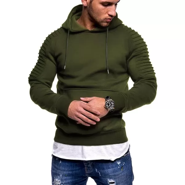 COOFANDY Men's Workout Hoodie Lightweight Gym Athletic Sweatshirt Fashion Pullover Hooded With Pocket