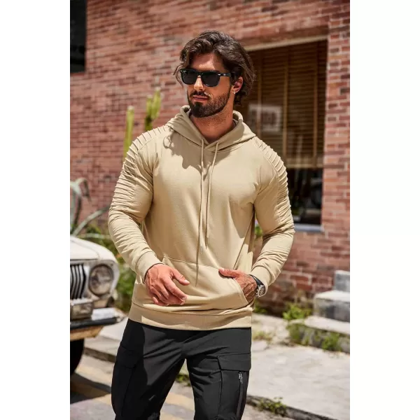 COOFANDY Men's Workout Hoodie Lightweight Gym Athletic Sweatshirt Fashion Pullover Hooded With Pocket
