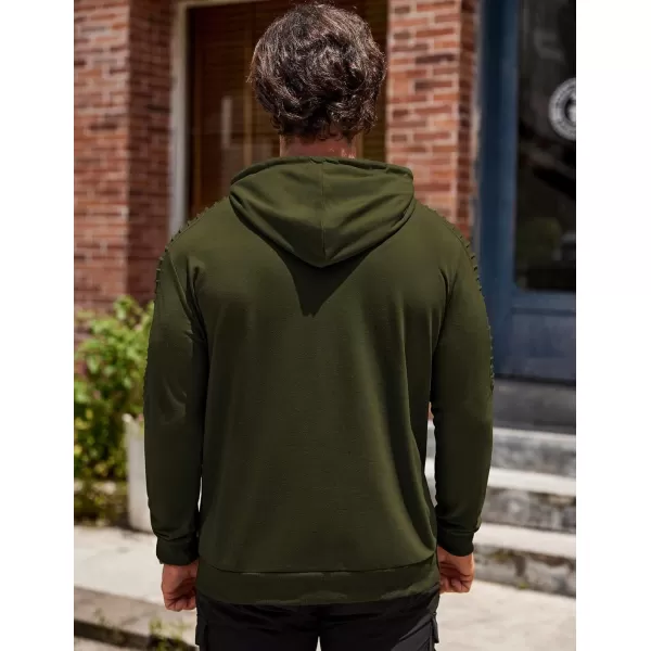 COOFANDY Men's Workout Hoodie Lightweight Gym Athletic Sweatshirt Fashion Pullover Hooded With Pocket
