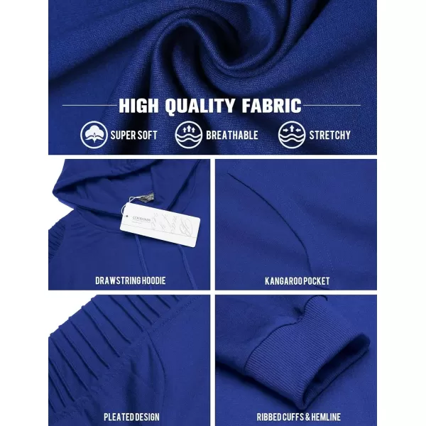 COOFANDY Men's Workout Hoodie Lightweight Gym Athletic Sweatshirt Fashion Pullover Hooded With Pocket