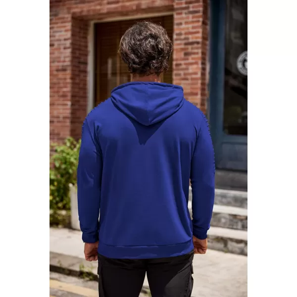 COOFANDY Men's Workout Hoodie Lightweight Gym Athletic Sweatshirt Fashion Pullover Hooded With Pocket