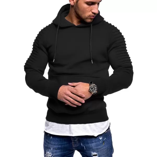 COOFANDY Men's Workout Hoodie Lightweight Gym Athletic Sweatshirt Fashion Pullover Hooded With Pocket