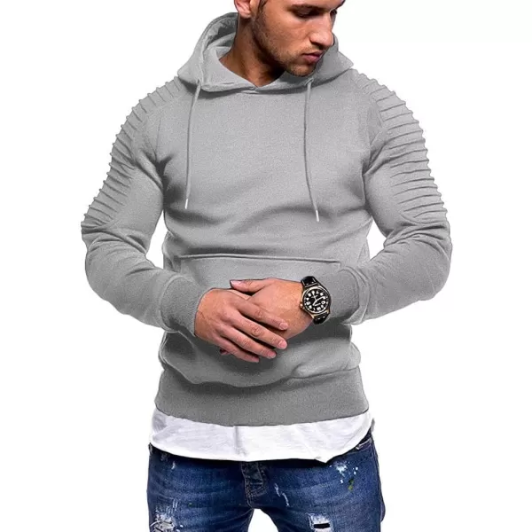 COOFANDY Men's Workout Hoodie Lightweight Gym Athletic Sweatshirt Fashion Pullover Hooded With Pocket