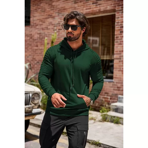 COOFANDY Men's Workout Hoodie Lightweight Gym Athletic Sweatshirt Fashion Pullover Hooded With Pocket
