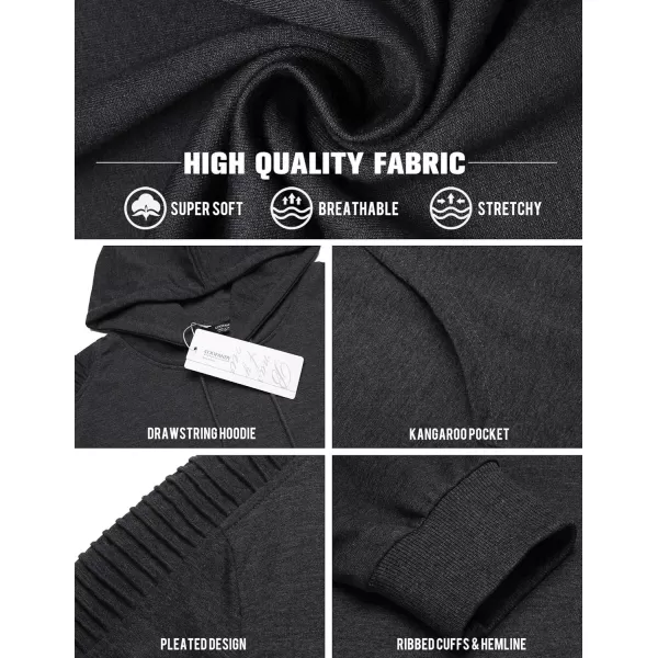 COOFANDY Men's Workout Hoodie Lightweight Gym Athletic Sweatshirt Fashion Pullover Hooded With Pocket