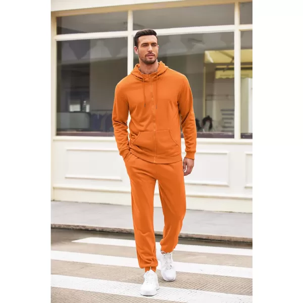 COOFANDY Sweatsuits for Men 2 Piece tracksuit Sets Full Zip Hoodie Sweatpants for Men Casual Sports Jogging Suits S-4XL