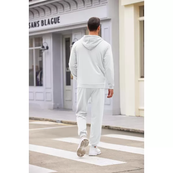COOFANDY Sweatsuits for Men 2 Piece tracksuit Sets Full Zip Hoodie Sweatpants for Men Casual Sports Jogging Suits S-4XL