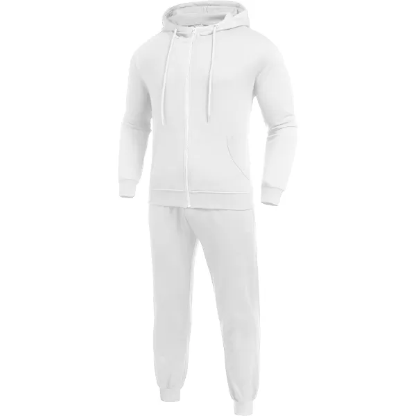 COOFANDY Sweatsuits for Men 2 Piece tracksuit Sets Full Zip Hoodie Sweatpants for Men Casual Sports Jogging Suits S-4XL
