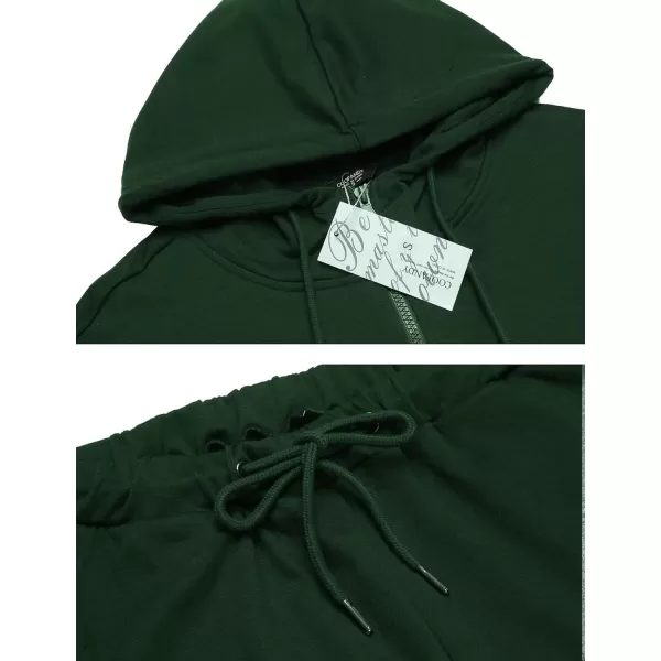 COOFANDY Sweatsuits for Men 2 Piece tracksuit Sets Full Zip Hoodie Sweatpants for Men Casual Sports Jogging Suits S-4XL