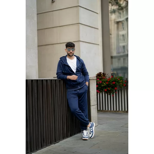 COOFANDY Sweatsuits for Men 2 Piece tracksuit Sets Full Zip Hoodie Sweatpants for Men Casual Sports Jogging Suits S-4XL