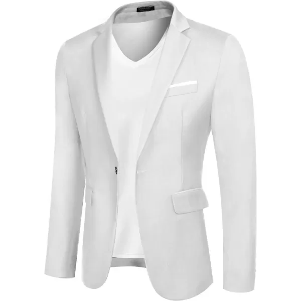 COOFANDY Mens Blazer Sport Coats Casual Slim Fit Suit Jacket Business One Button Blazers