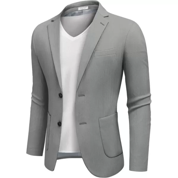 COOFANDY Men's Casual Knit Blazer Suit Jacket Lightweight Sport Coats Two Button
