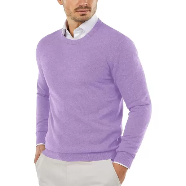 COOFANDY Men's Crew Neck Sweater Slim Fit Lightweight Sweatshirts Knitted Pullover for Casual Or Dressy Wear