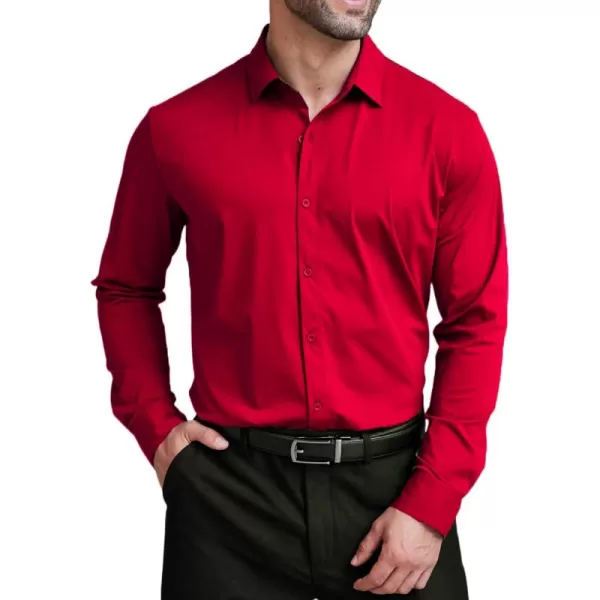 COOFANDY Mens Dress Shirts Long Sleeve Wrinkle Free Shirts Regular Fit Button Down Business Formal Shirts