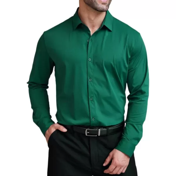 COOFANDY Mens Dress Shirts Long Sleeve Wrinkle Free Shirts Regular Fit Button Down Business Formal Shirts