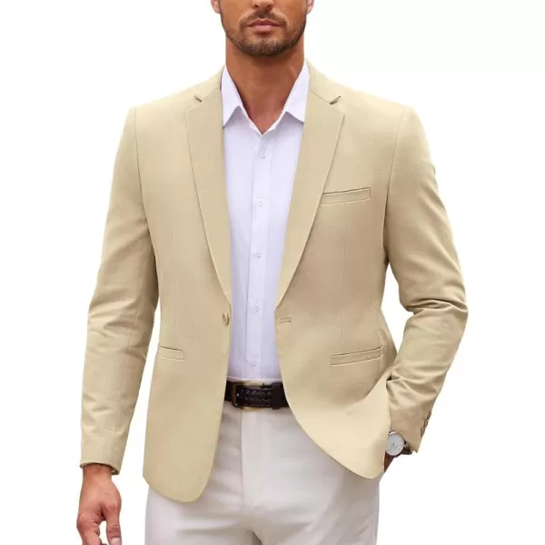 COOFANDY Mens Sport Coat Casual Slim Fit Blazer One Button Textured Suit Jacket