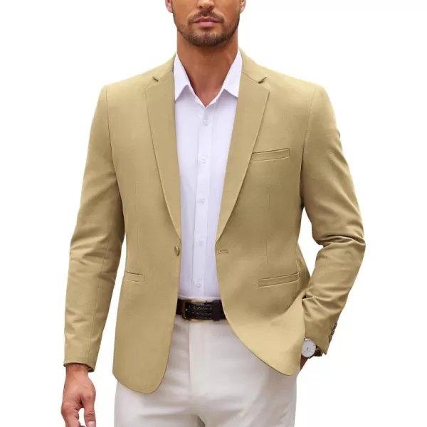COOFANDY Mens Sport Coat Casual Slim Fit Blazer One Button Textured Suit Jacket