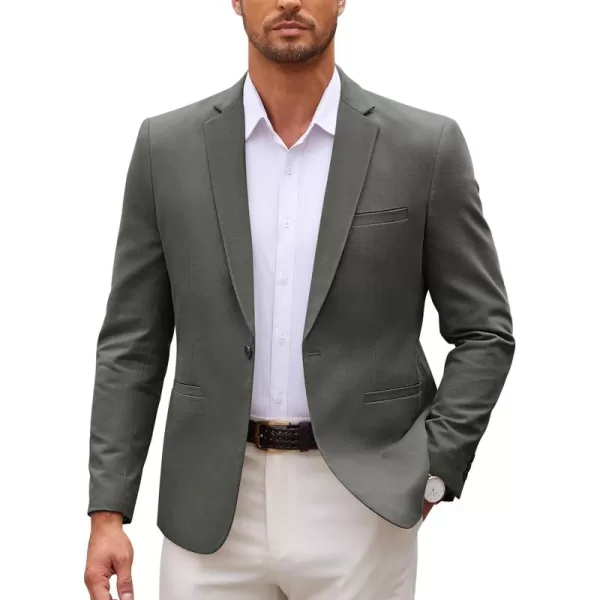 COOFANDY Mens Sport Coat Casual Slim Fit Blazer One Button Textured Suit Jacket