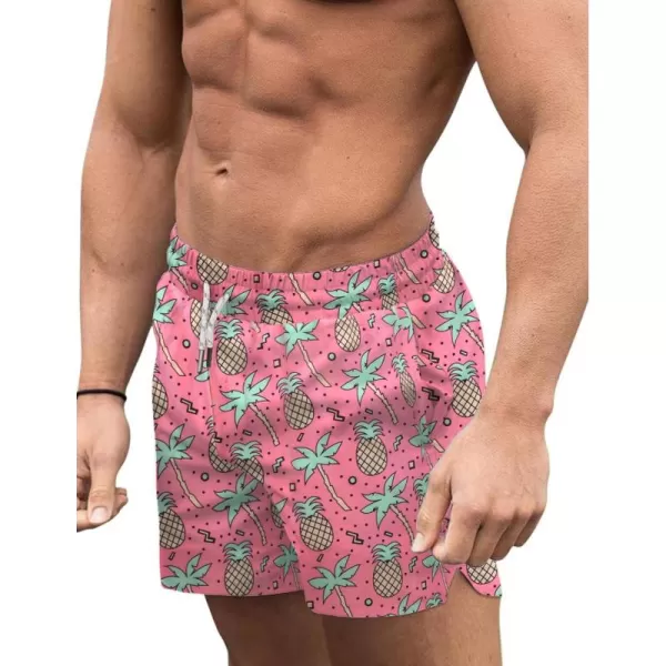 COOFANDY Men's Swim Trunks Quick Dry Summer Beach Shorts Swimwear Bathing Suit
