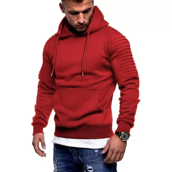 COOFANDY Men's Workout Hoodie Lightweight Gym Athletic Sweatshirt Fashion Pullover Hooded With Pocket