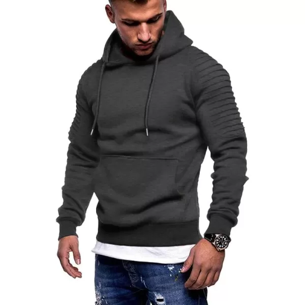 COOFANDY Men's Workout Hoodie Lightweight Gym Athletic Sweatshirt Fashion Pullover Hooded With Pocket