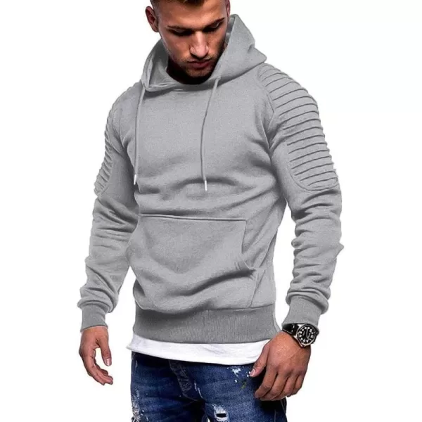 COOFANDY Men's Workout Hoodie Lightweight Gym Athletic Sweatshirt Fashion Pullover Hooded With Pocket