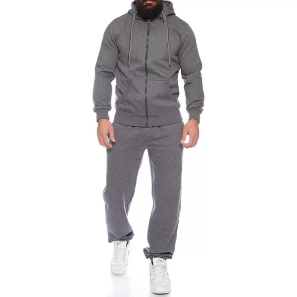 COOFANDY Sweatsuits for Men 2 Piece tracksuit Sets Full Zip Hoodie Sweatpants for Men Casual Sports Jogging Suits S-4XL