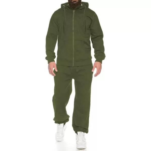 COOFANDY Sweatsuits for Men 2 Piece tracksuit Sets Full Zip Hoodie Sweatpants for Men Casual Sports Jogging Suits S-4XL