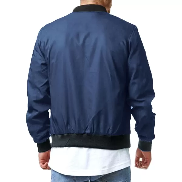 COOFANDY Men Bomber Jackets Lightweight Windbreaker Jacket Casual Softshell Flight Fashion Winter Fall Coat with Pocket