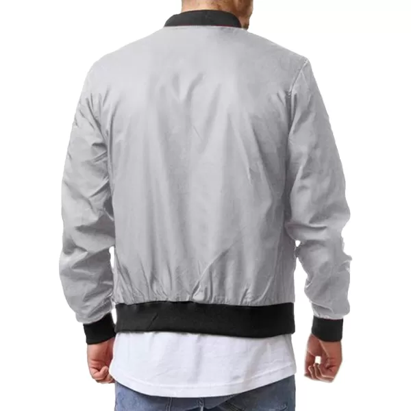 COOFANDY Men Bomber Jackets Lightweight Windbreaker Jacket Casual Softshell Flight Fashion Winter Fall Coat with Pocket