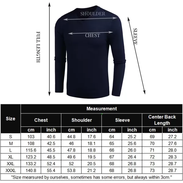 COOFANDY Men Casual V Neck Sweater Ribbed Knit Slim Fit Long Sleeve Pullover Top