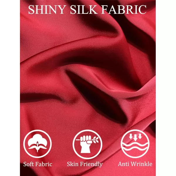 COOFANDY Men Luxury Silk Shirt Long Sleeve Satin Dress Shirt Shiny Button Down Prom Wedding Party Shirt