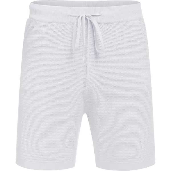 COOFANDY Men's 2 Piece Short Sets Casual Button Down Shirt and Shorts Set Knit Polo Set Vintage Summer Beach Outfits