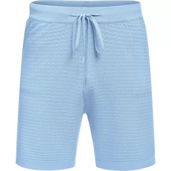 COOFANDY Men's 2 Piece Short Sets Casual Button Down Shirt and Shorts Set Knit Polo Set Vintage Summer Beach Outfits