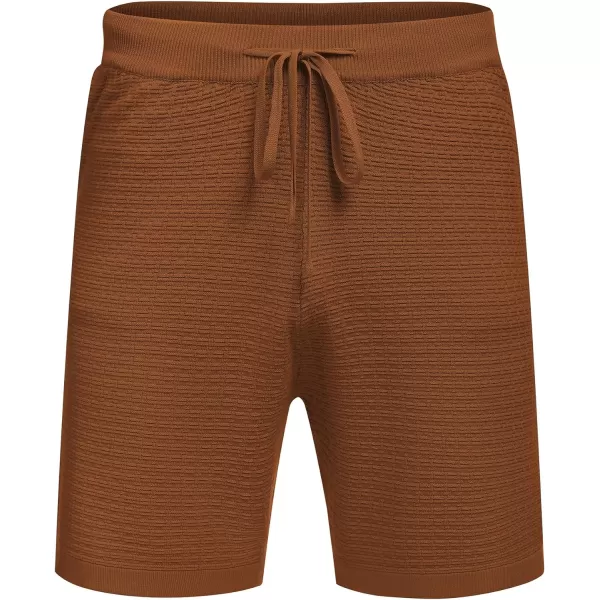 COOFANDY Men's 2 Piece Short Sets Casual Button Down Shirt and Shorts Set Knit Polo Set Vintage Summer Beach Outfits