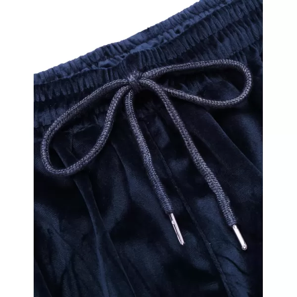 COOFANDY Mens 2 Piece Velour Tracksuit Full Zip Jackets Pants Velvet Jogging Suits Sweatsuit Set