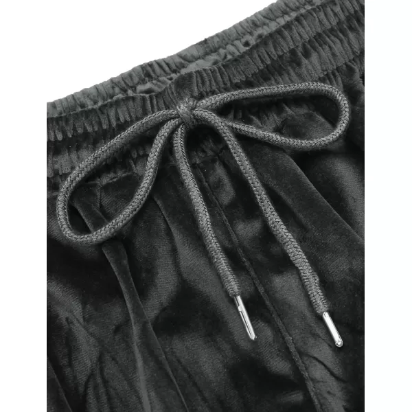 COOFANDY Mens 2 Piece Velour Tracksuit Full Zip Jackets Pants Velvet Jogging Suits Sweatsuit Set