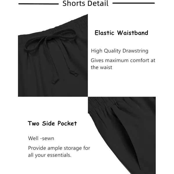 COOFANDY Men's 2 Pieces Linen Set Short Sleeve Beach Outfits Casual Button Down Shirt and Short Sets with Pockets