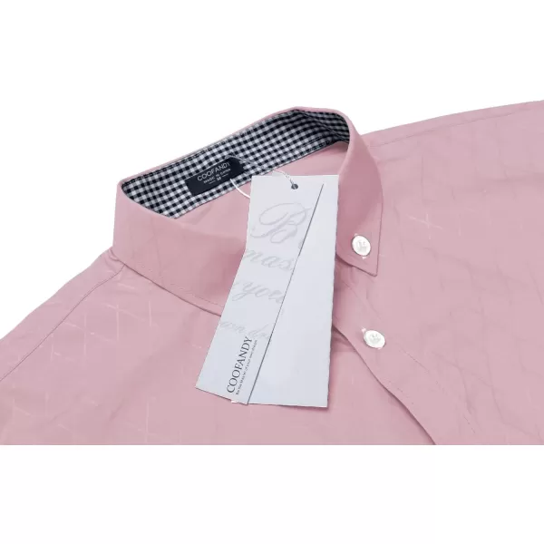 COOFANDY Men's Business Dress Shirt Long Sleeve Casual Slim Fit Button Down Shirt