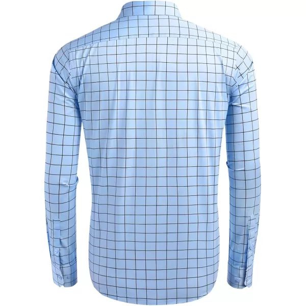 COOFANDY Men's Business Dress Shirt Long Sleeve Slim Fit Casual Button Down Shirt